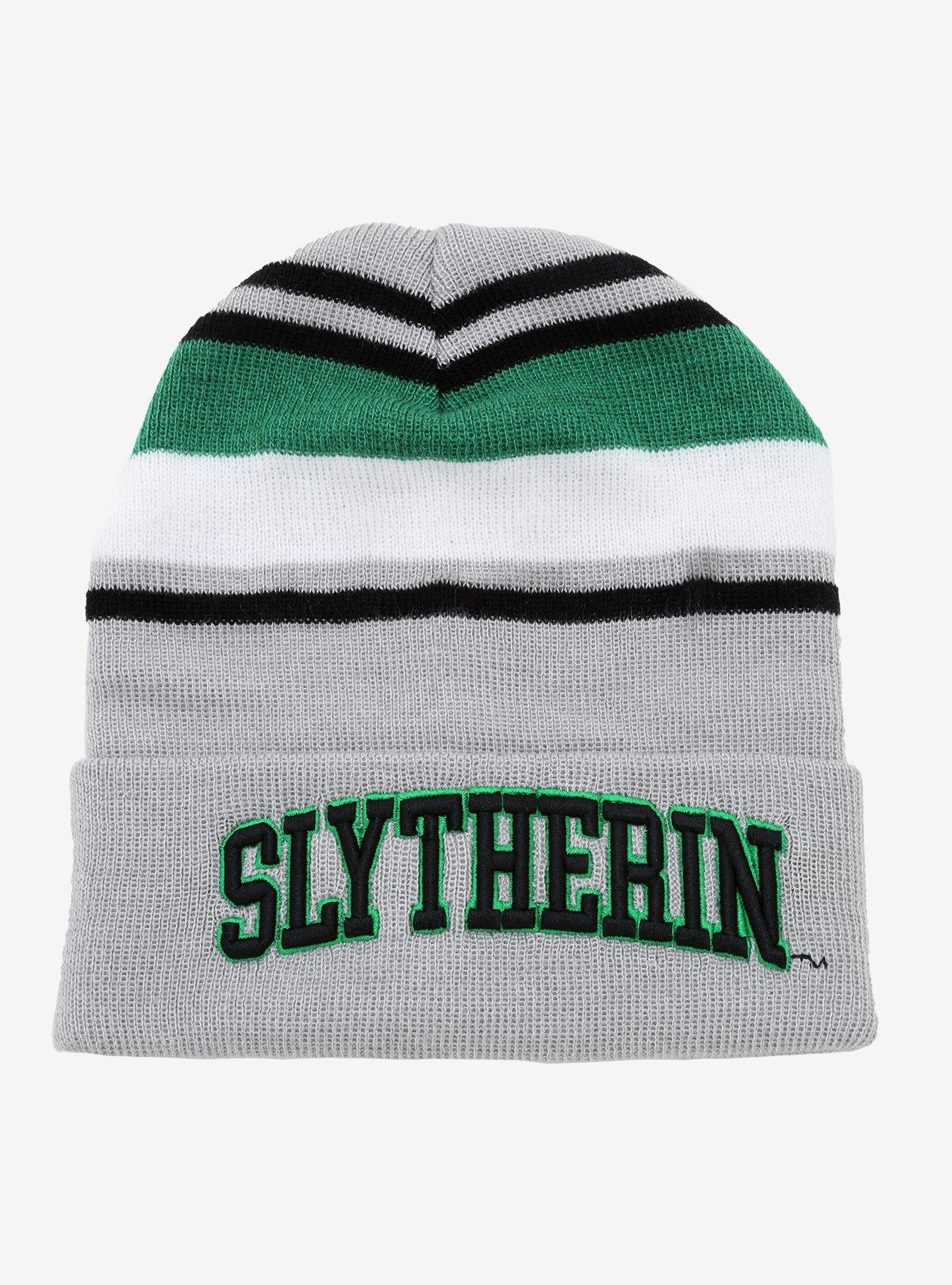 Harry Potter Slytherin Stripe Beanie, , hi-res