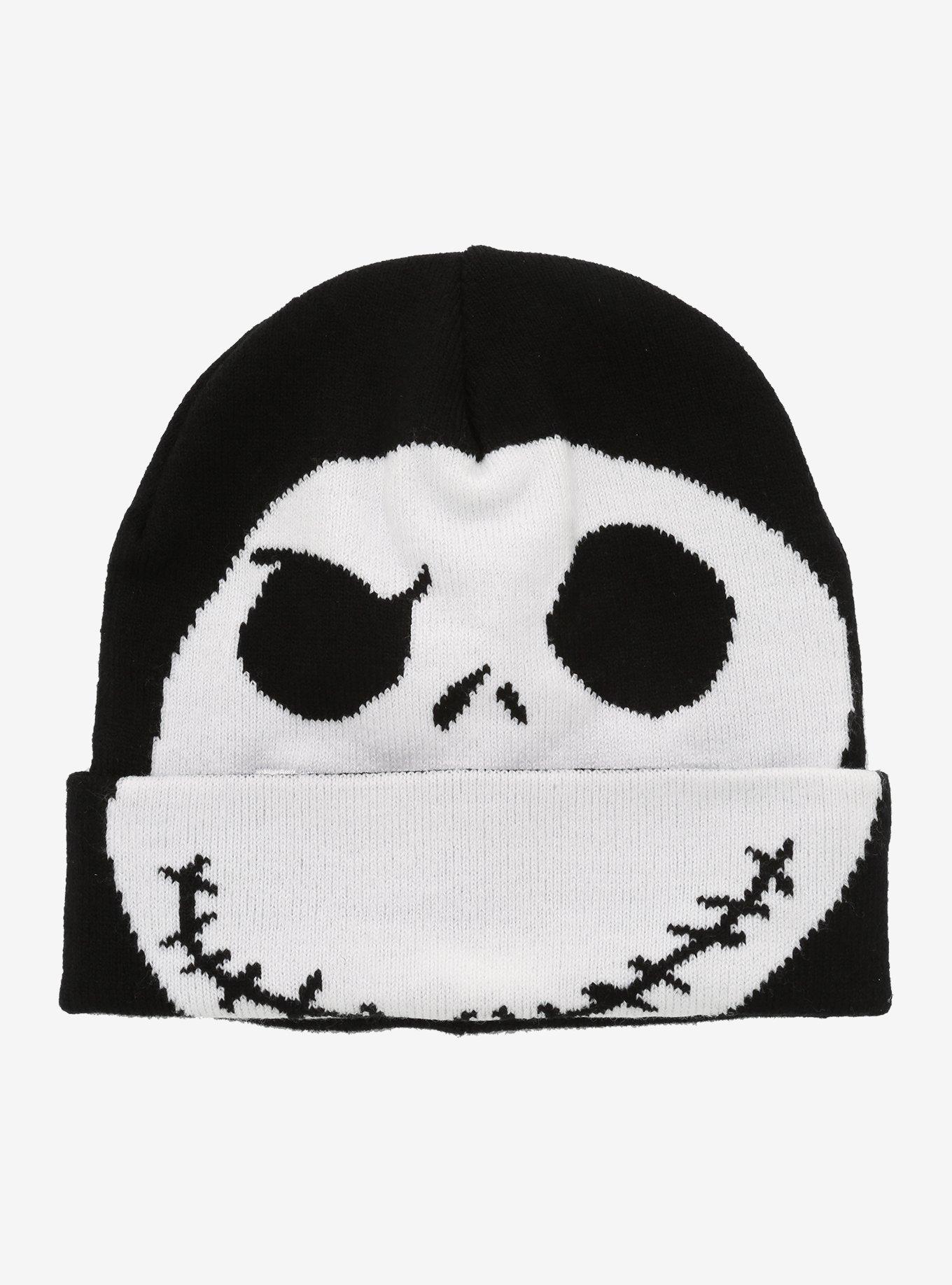 The Nightmare Before Christmas Jack Flip-Down Beanie, , hi-res