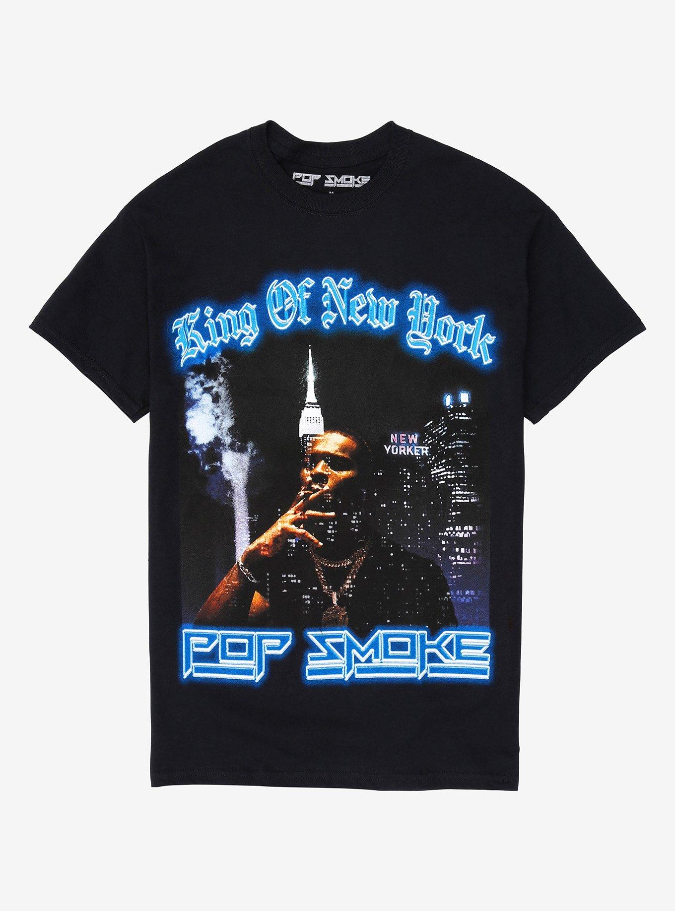 Pop Smoke x Vlone King of NY T-Shirt Black