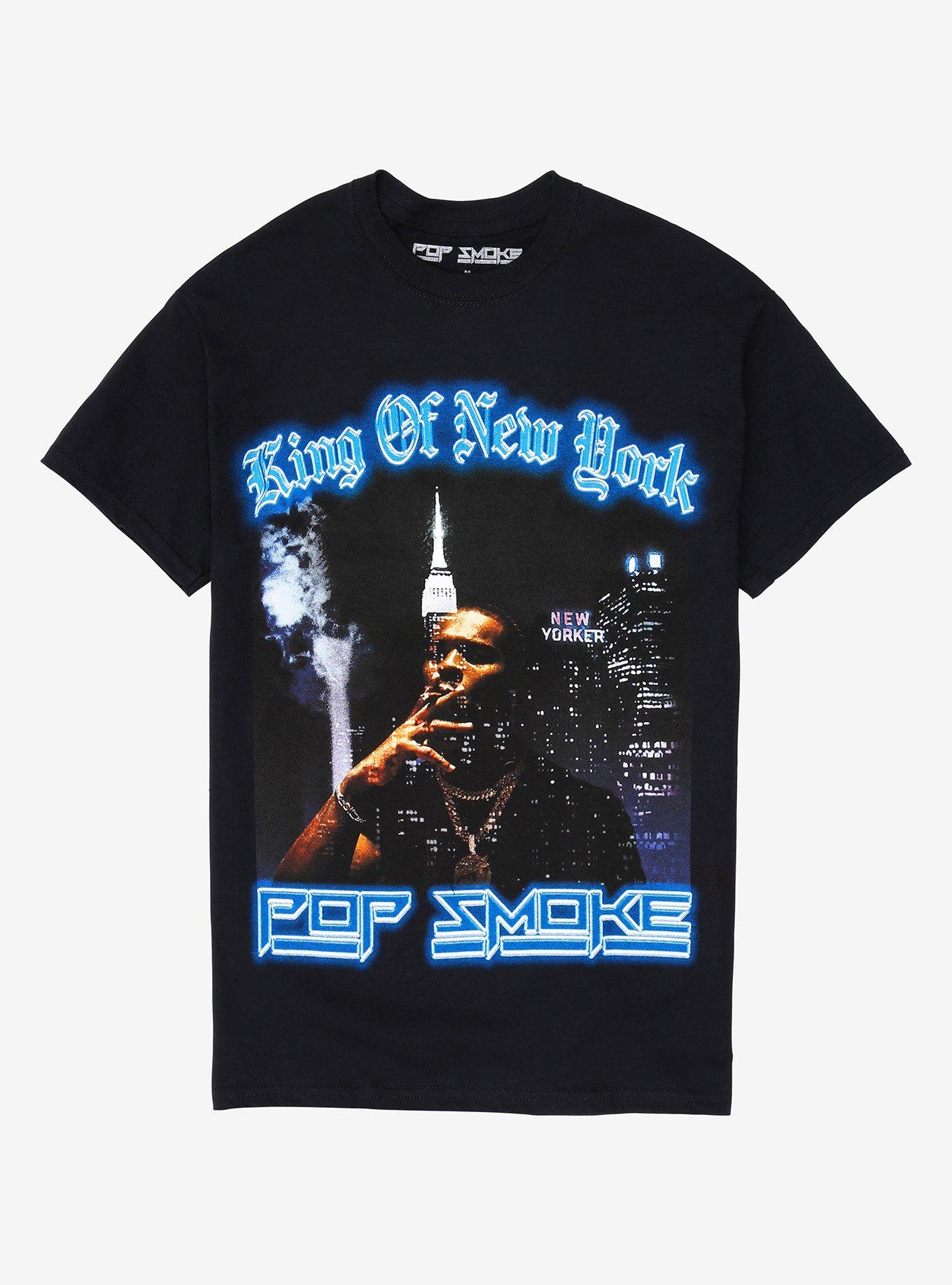 Pop Smoke King Of New York T-Shirt, BLACK, hi-res