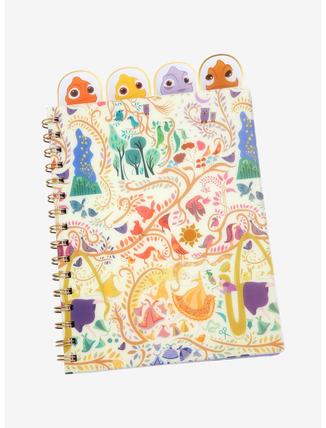 Disney Tangled Folk Art Tab Journal - BoxLunch Exclusive, , hi-res