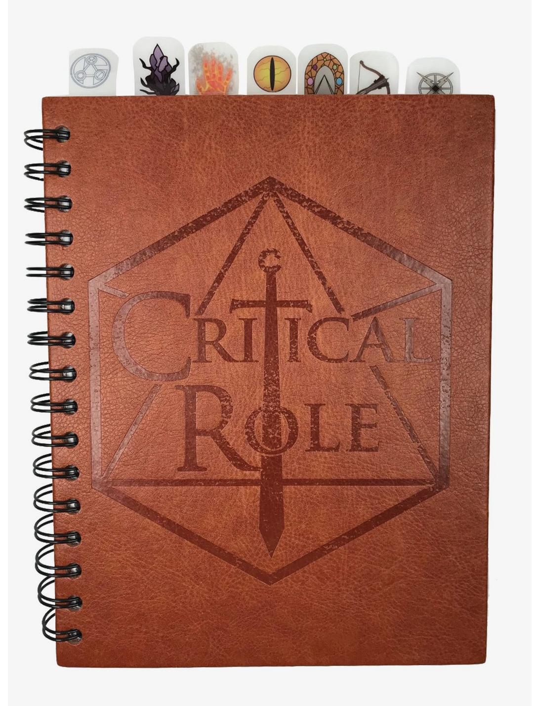 Critical Role The Mighty Nein Tabbed Journal, , hi-res