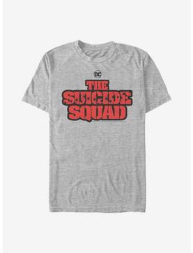 DC Comics The Suicide Squad Title T-Shirt, ATH HTR, hi-res