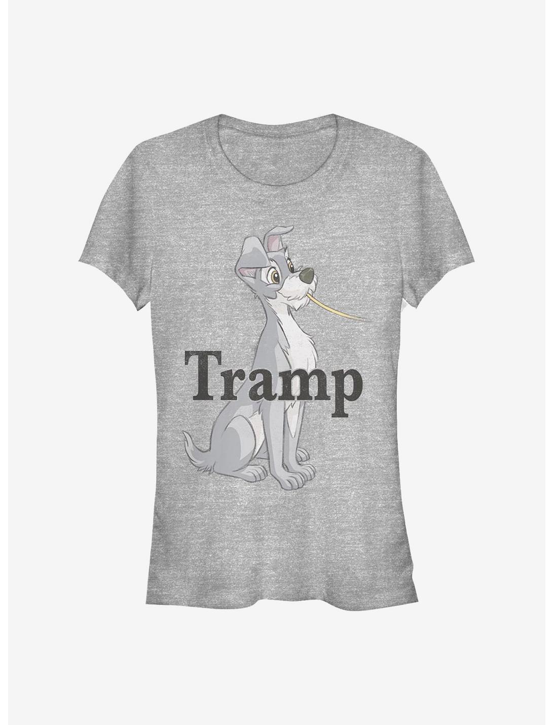 Disney Lady And The Tramp Her Tramp Girls T-Shirt, ATH HTR, hi-res