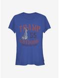 Disney Lady And The Tramp Outdoor Tramp Girls T-Shirt, ROYAL, hi-res