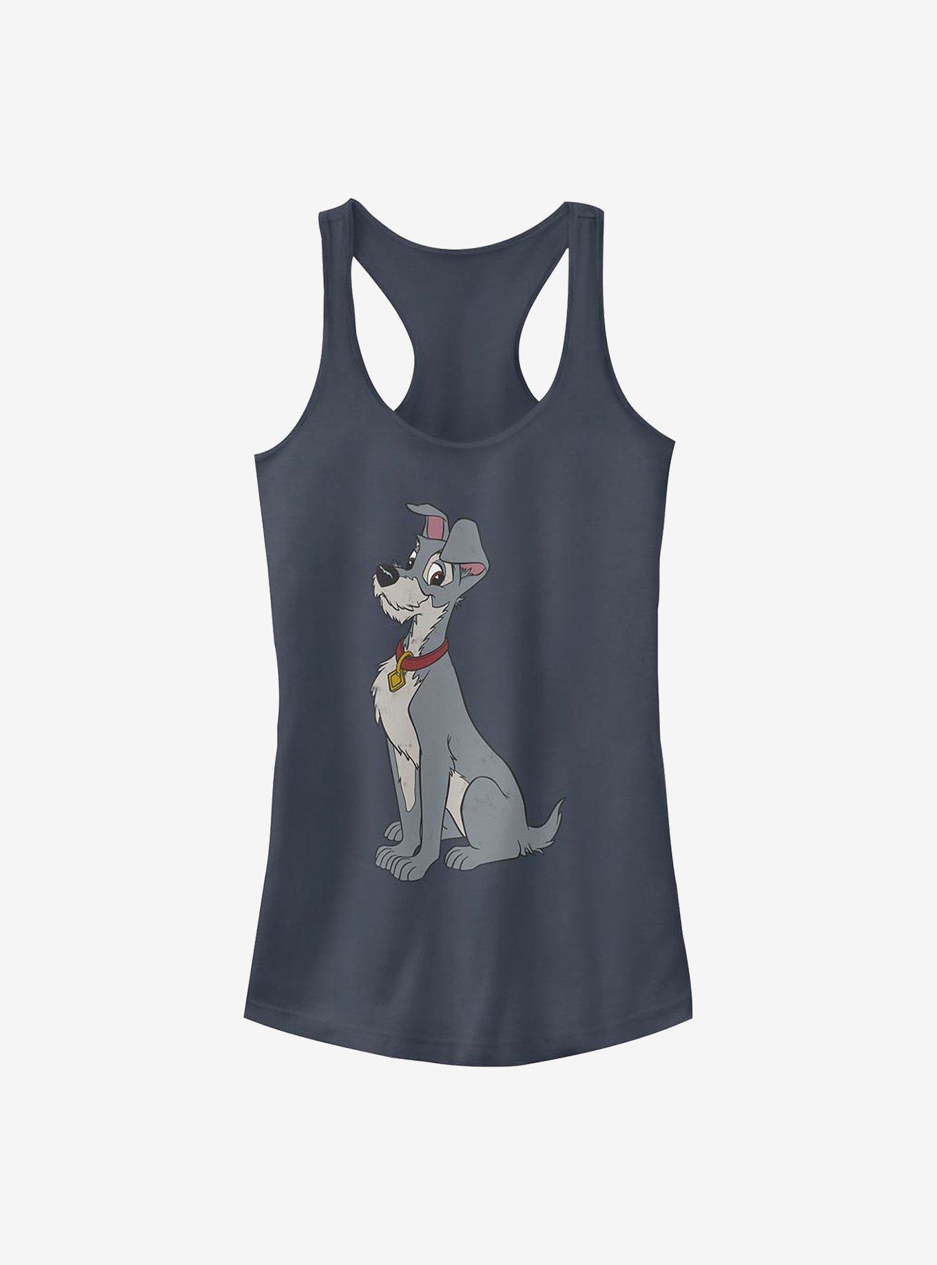 Disney Lady And The Tramp Tramp Vintage Girls Tank, , hi-res