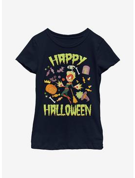 Marvel Captain Marvel Halloween Youth Girls T-Shirt, , hi-res