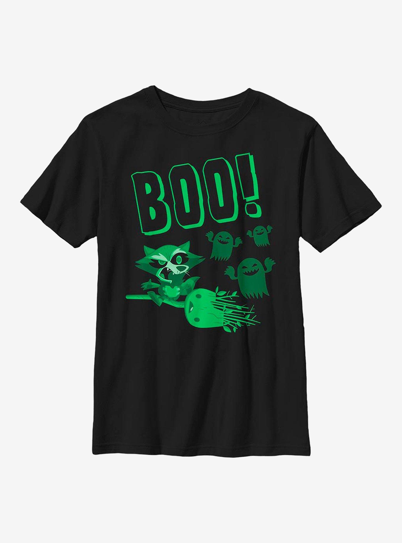 Marvel Guardians Of The Galaxy Boo Rocket Youth T-Shirt, , hi-res