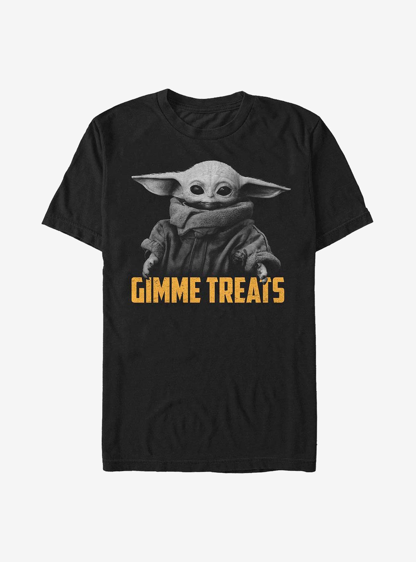 Star Wars The Mandalorian The Child Gimmie Treats T-Shirt, BLACK, hi-res