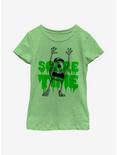 Disney Pixar Monsters, Inc. Scare Time Youth Girls T-Shirt, GRN APPLE, hi-res