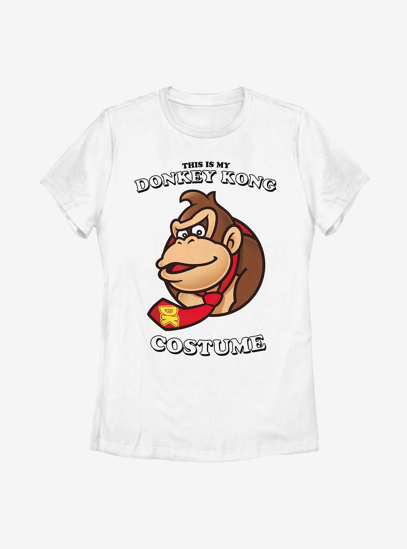 Nintendo Donkey Kong Face Womens T-Shirt
