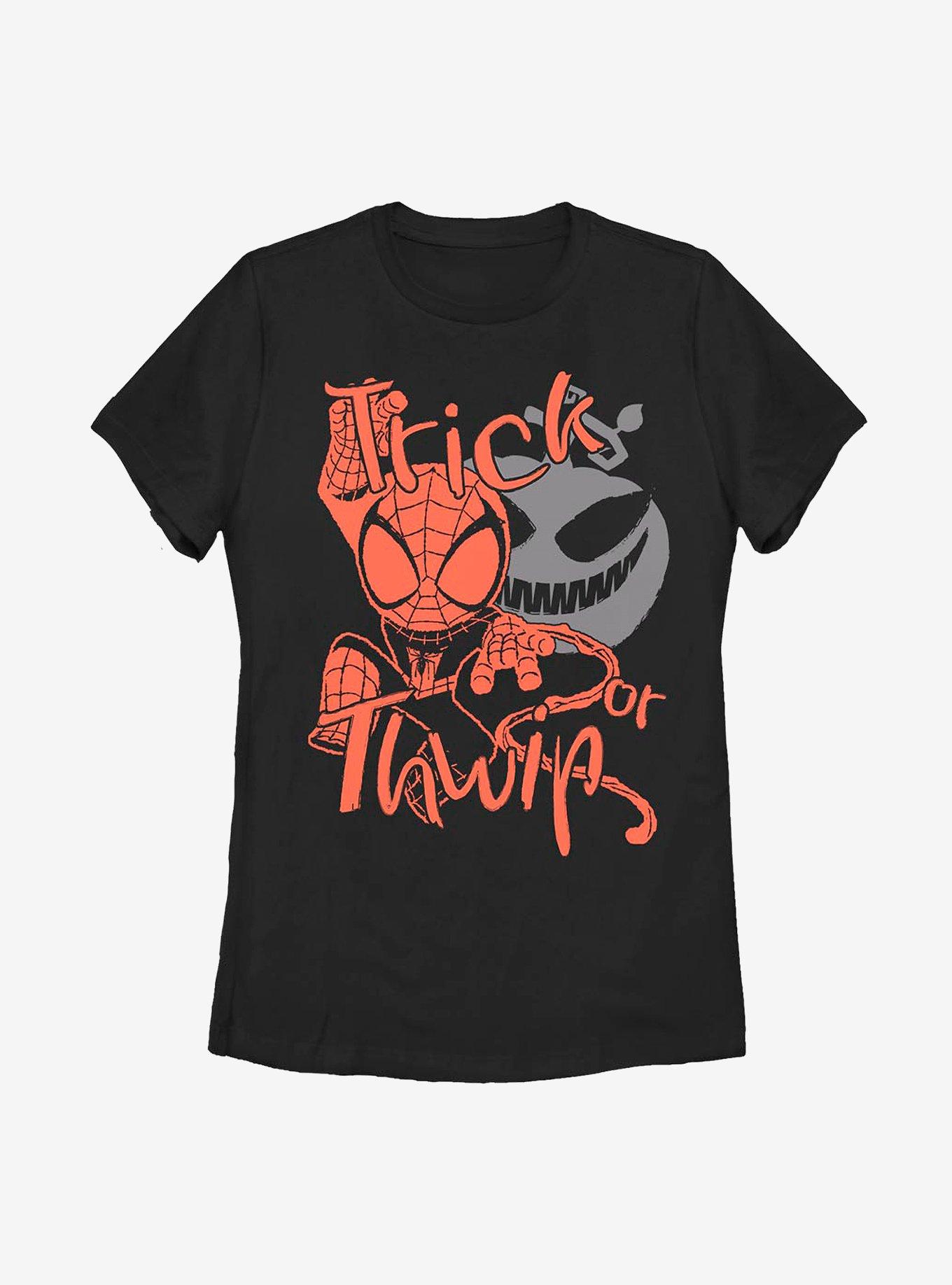 Marvel Spider-Man Trick Or Thwip Womens T-Shirt, , hi-res