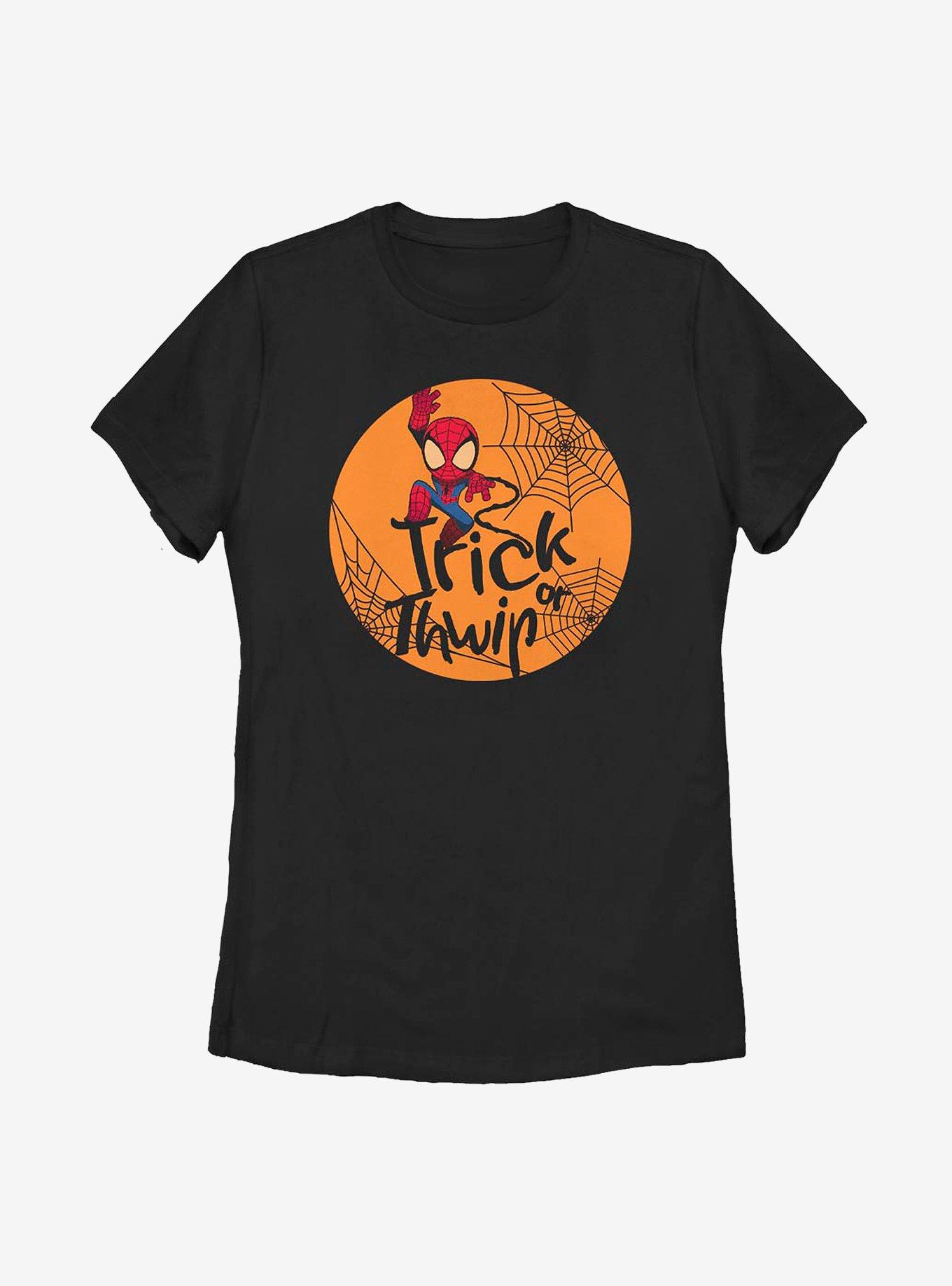 Marvel Spider-Man Trick Or Thwip Womens T-Shirt, , hi-res