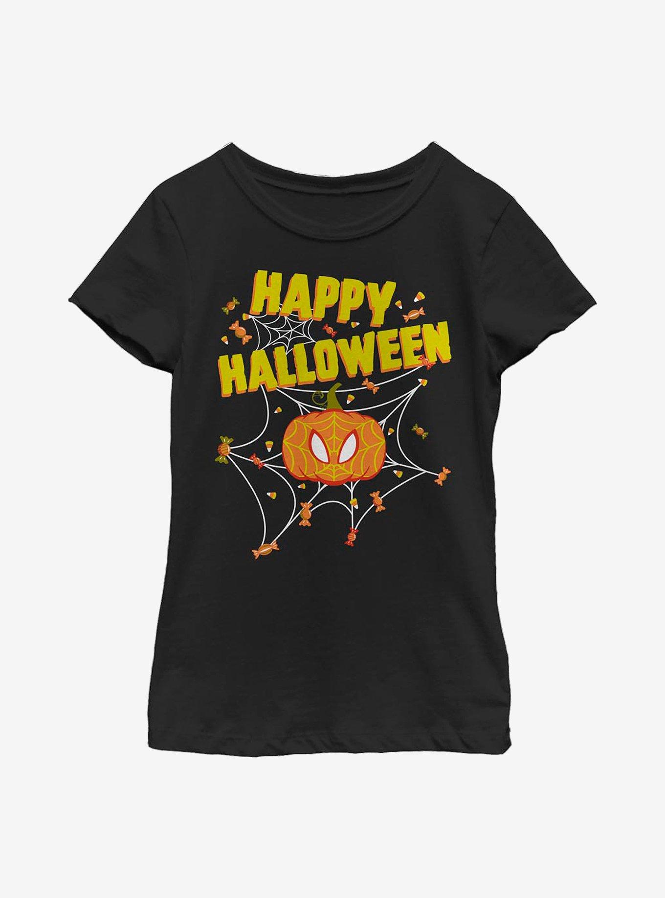 Marvel Spider-Man Candy Web Youth Girls T-Shirt, , hi-res