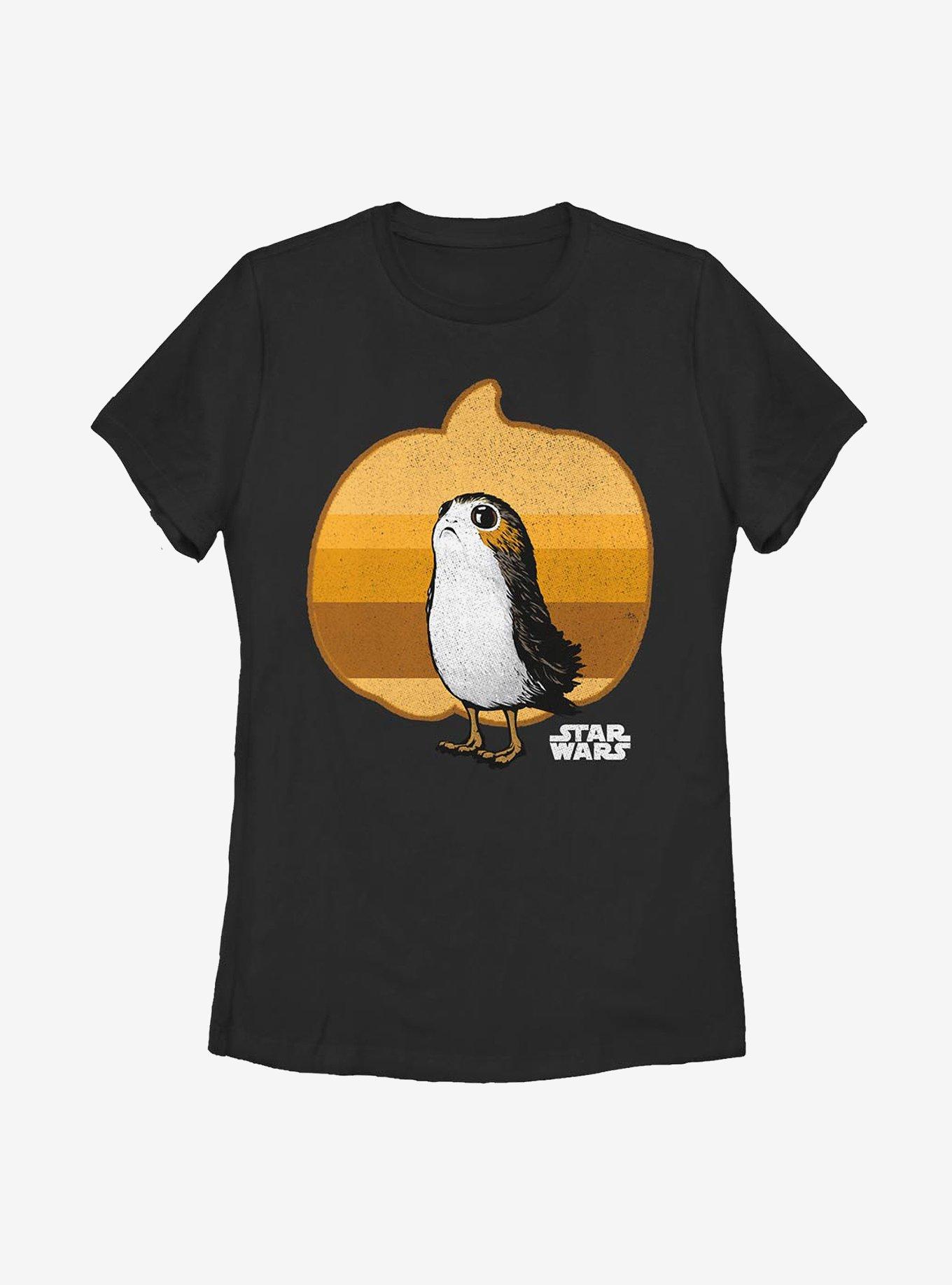 Star Wars Porg Simple Pumpkin Womens T-Shirt, , hi-res