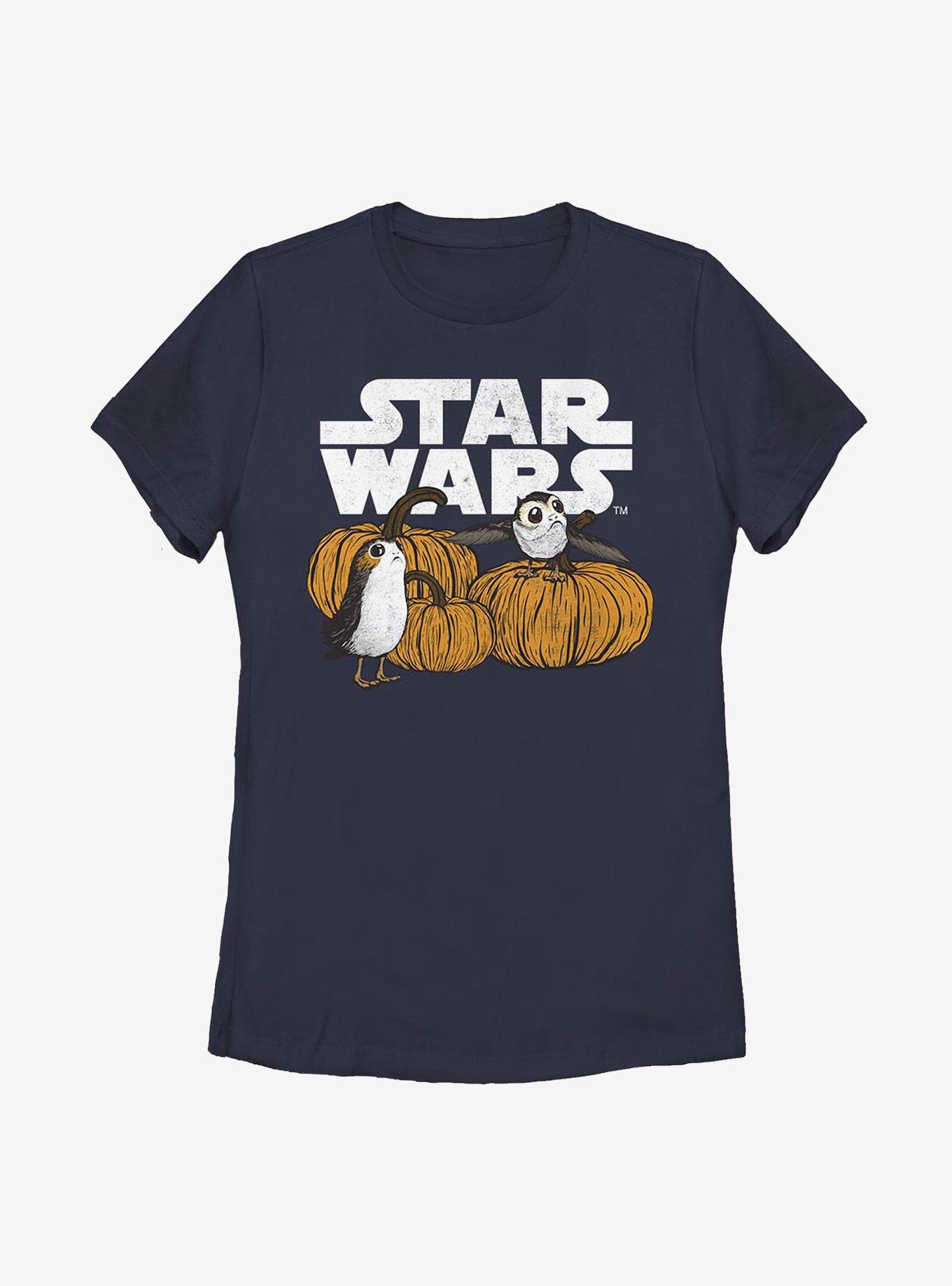 Star Wars Pumpkin Patch Porg Womens T-Shirt, , hi-res
