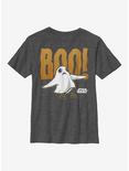 Star Wars Ghost Porg Youth T-Shirt, CHAR HTR, hi-res