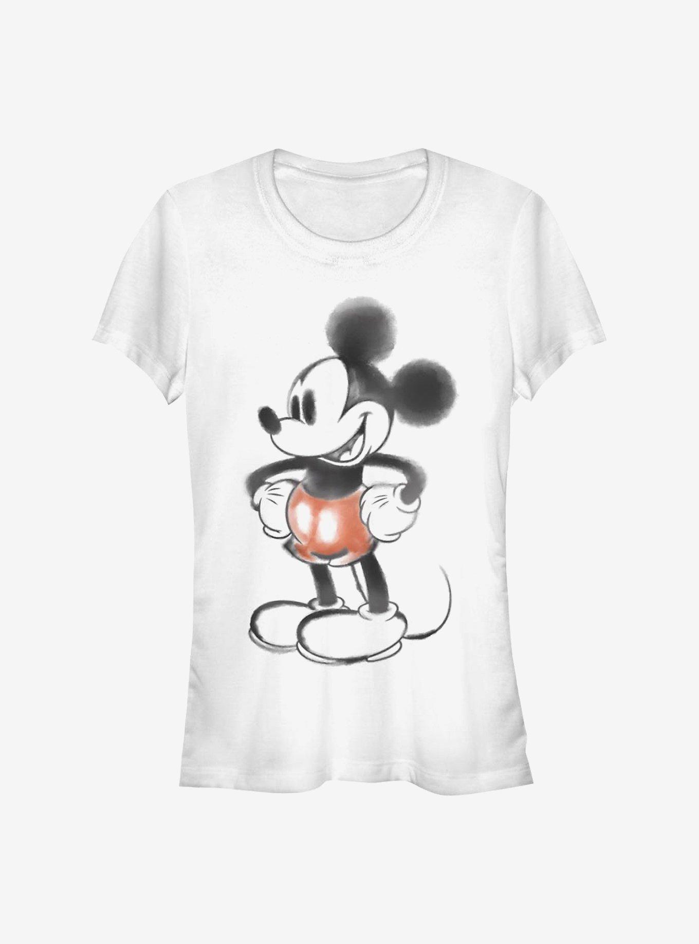 Disney Mickey Mouse Mickey Watery Girls T-Shirt, WHITE, hi-res