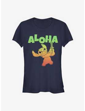 Disney Lilo & Stitch Aloha Stitch Girls T-Shirt, , hi-res