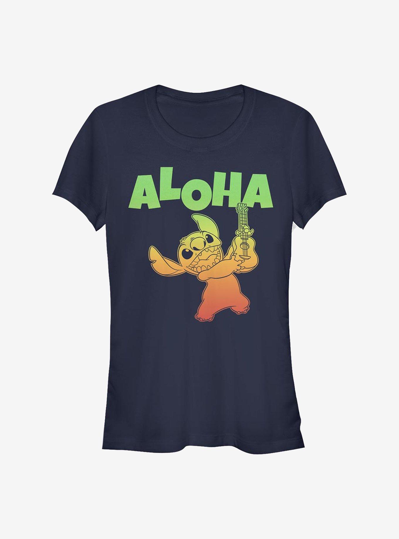 Disney Lilo & Stitch Aloha Stitch Girls T-Shirt, , hi-res