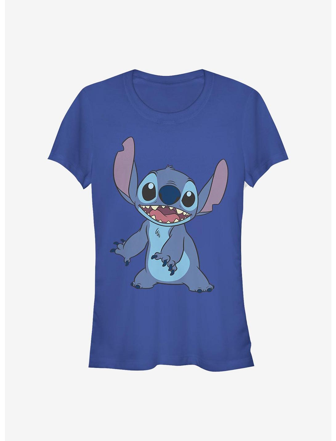 Disney Lilo & Stitch Basic Stitch Girls T-Shirt, ROYAL, hi-res