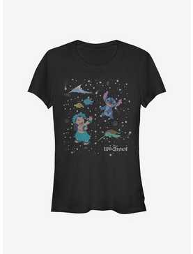 Disney Lilo & Stitch Constelation Lilo Stitch Girls T-Shirt, , hi-res