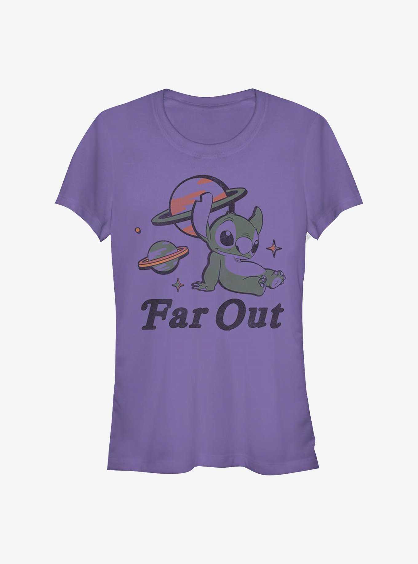 Disney Lilo & Stitch Far Out Stitch Girls T-Shirt, , hi-res