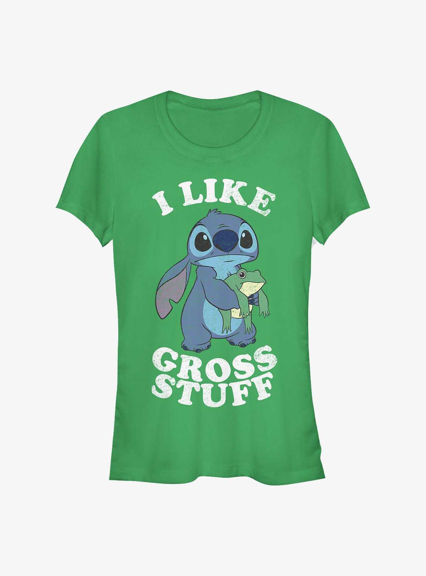 Disney Lilo & Stitch I Like Gross Stuff Stitch Girls T-Shirt, , hi-res