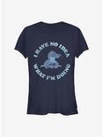 Disney Lilo & Stitch No Idea Girls T-Shirt, NAVY, hi-res
