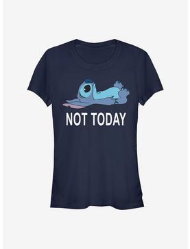 Disney Lilo & Stitch Not Today Girls T-Shirt, NAVY, hi-res