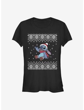 Disney Lilo & Stitch Christmas Front Girls T-Shirt, , hi-res
