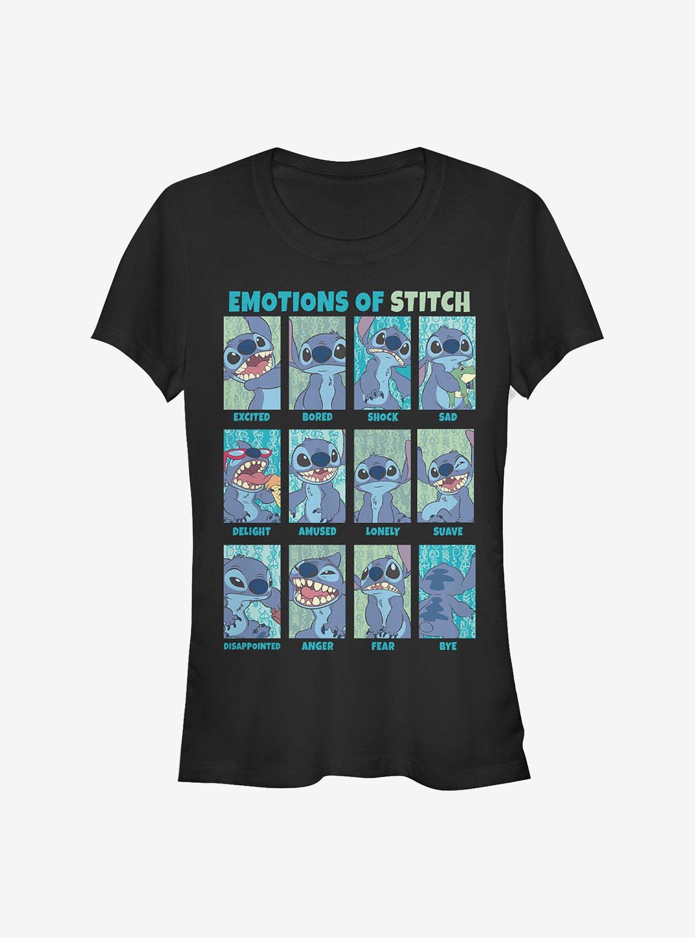 Disney Lilo & Stitch Emotion Girls T-Shirt, , hi-res