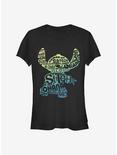 Disney Lilo & Stitch Fill Girls T-Shirt, BLACK, hi-res