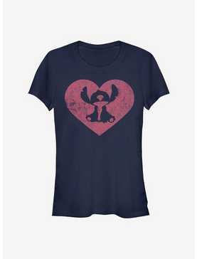 Disney Lilo & Stitch Heart Girls T-Shirt, , hi-res