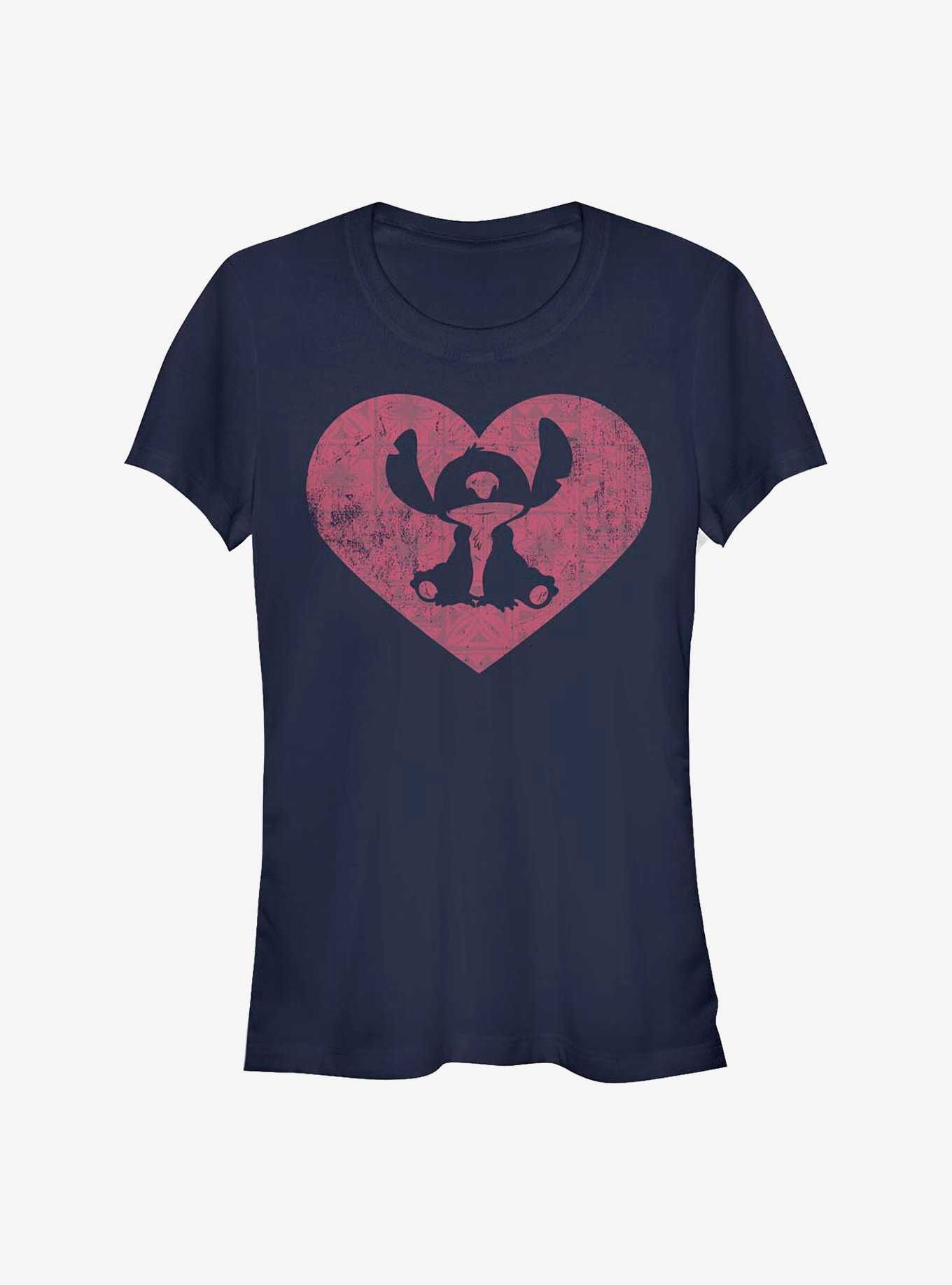 Disney Lilo & Stitch Heart Girls T-Shirt, , hi-res
