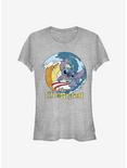 Disney Lilo & Stitch Surf Girls T-Shirt, ATH HTR, hi-res