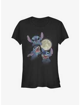 Disney Lilo & Stitch Three Stitch Moon Girls T-Shirt, , hi-res