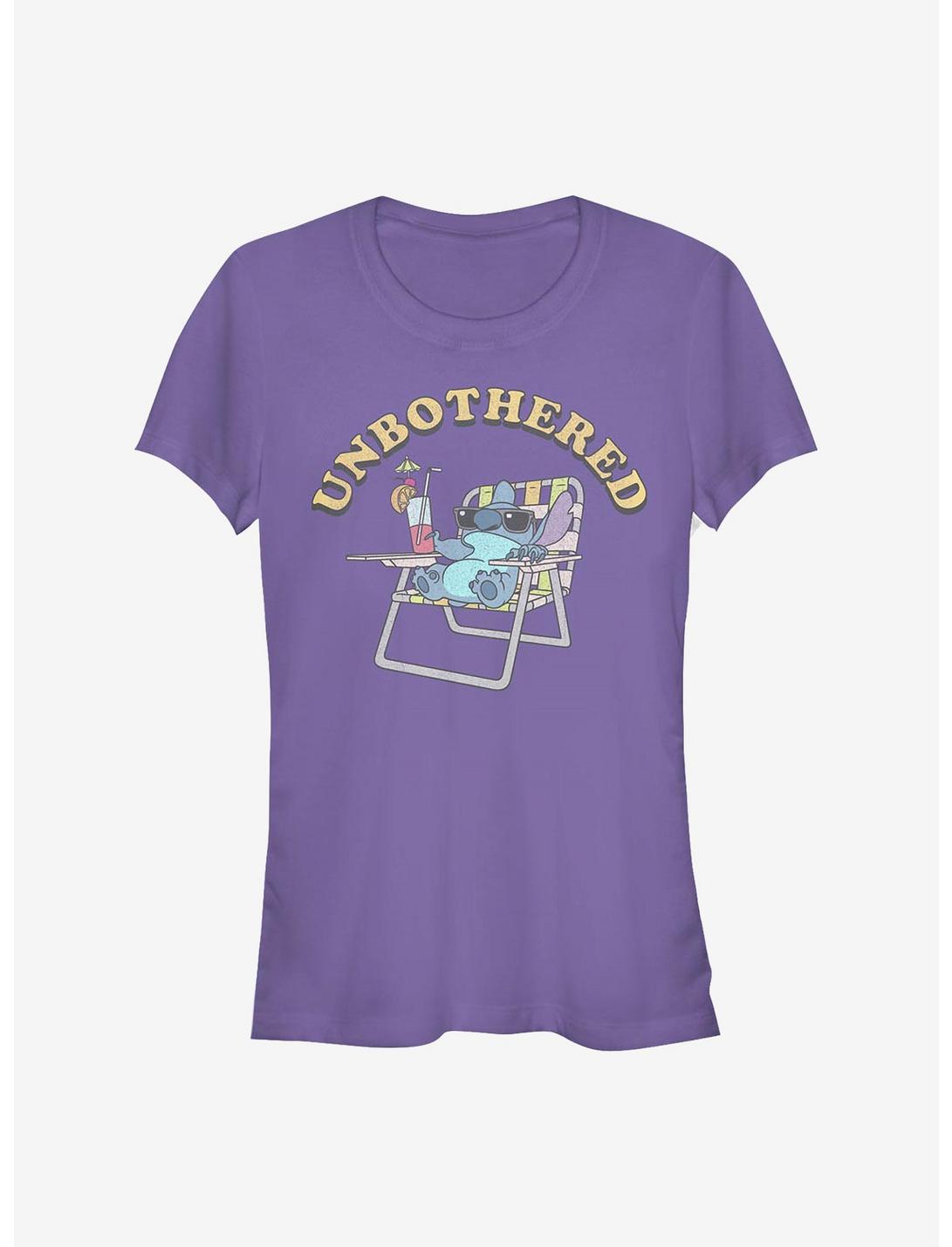 Disney Lilo & Stitch Unbothered Girls T-Shirt, PURPLE, hi-res