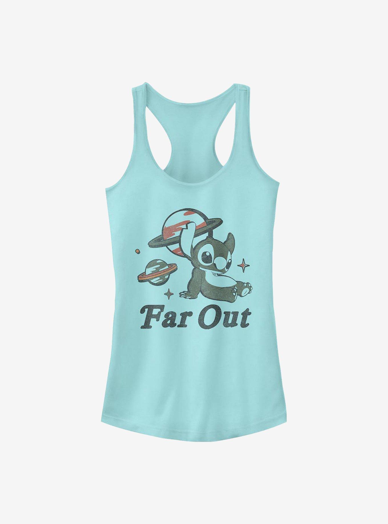 Disney Lilo & Stitch Far Out Stitch Girls Tank, CANCUN, hi-res