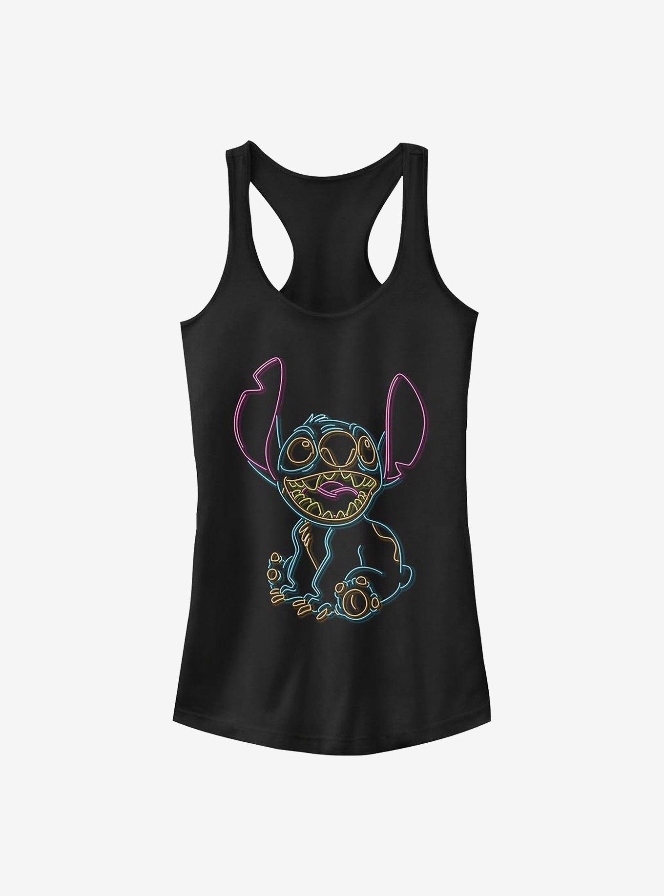 Disney Lilo & Stitch Neon Girls Tank