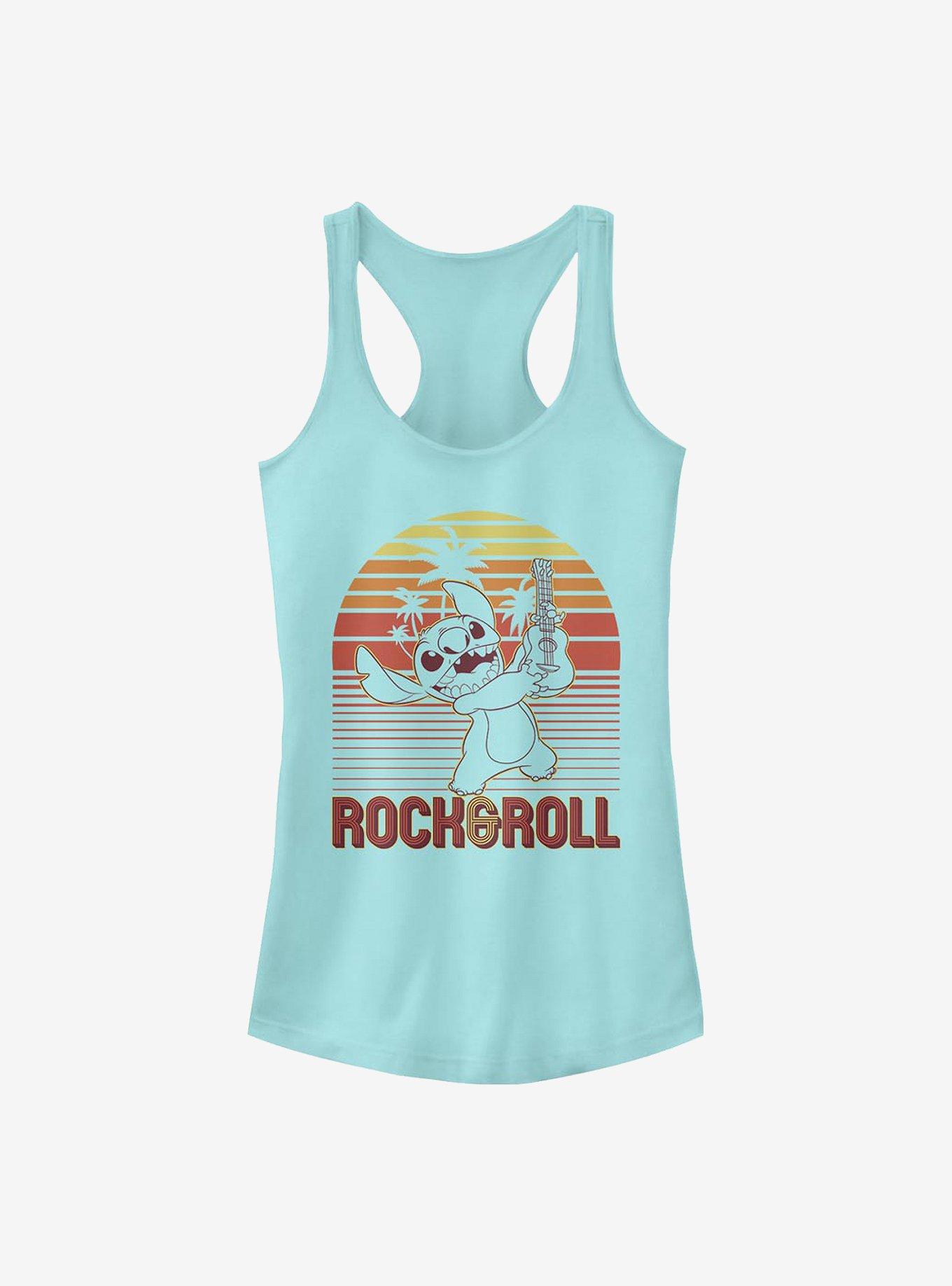 Disney Lilo & Stitch Rock And Roll Stitch Girls Tank, CANCUN, hi-res