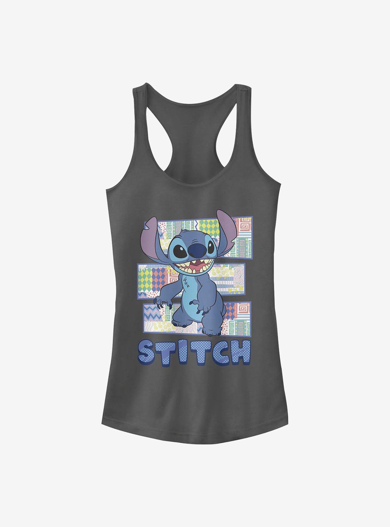 Disney Lilo & Stitch Character Shirt With Pattern Girls Tank, , hi-res