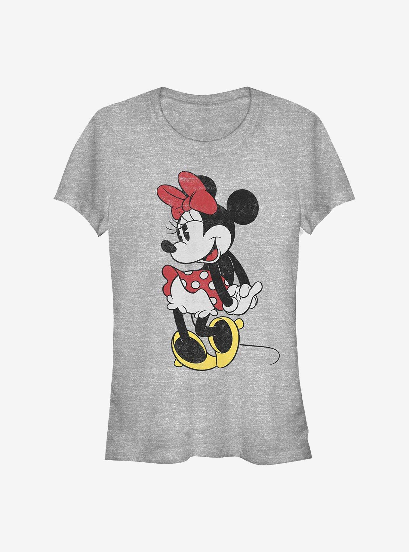 Disney Minnie Mouse Classic Minnie Girls T-Shirt, ATH HTR, hi-res