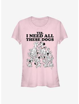 Disney 101 Dalmatians All These Dogs Girls T-Shirt, , hi-res