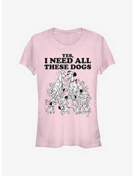 Disney 101 Dalmatians All These Dogs Girls T-Shirt, , hi-res