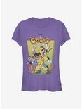 Disney A Goofy Movie Goof Cover Girls T-Shirt, PURPLE, hi-res