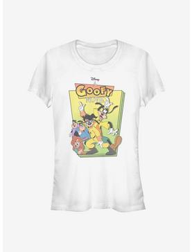 Disney A Goofy Movie Goof Cover Girls T-Shirt, WHITE, hi-res