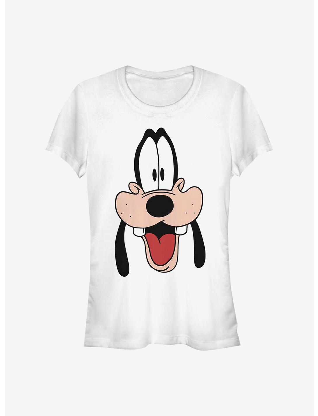 Disney A Goofy Movie Goofy Dad Big Face Girls T-Shirt, WHITE, hi-res