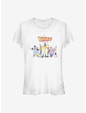 Disney A Goofy Movie Hyuck Hyuck Girls T-Shirt, WHITE, hi-res