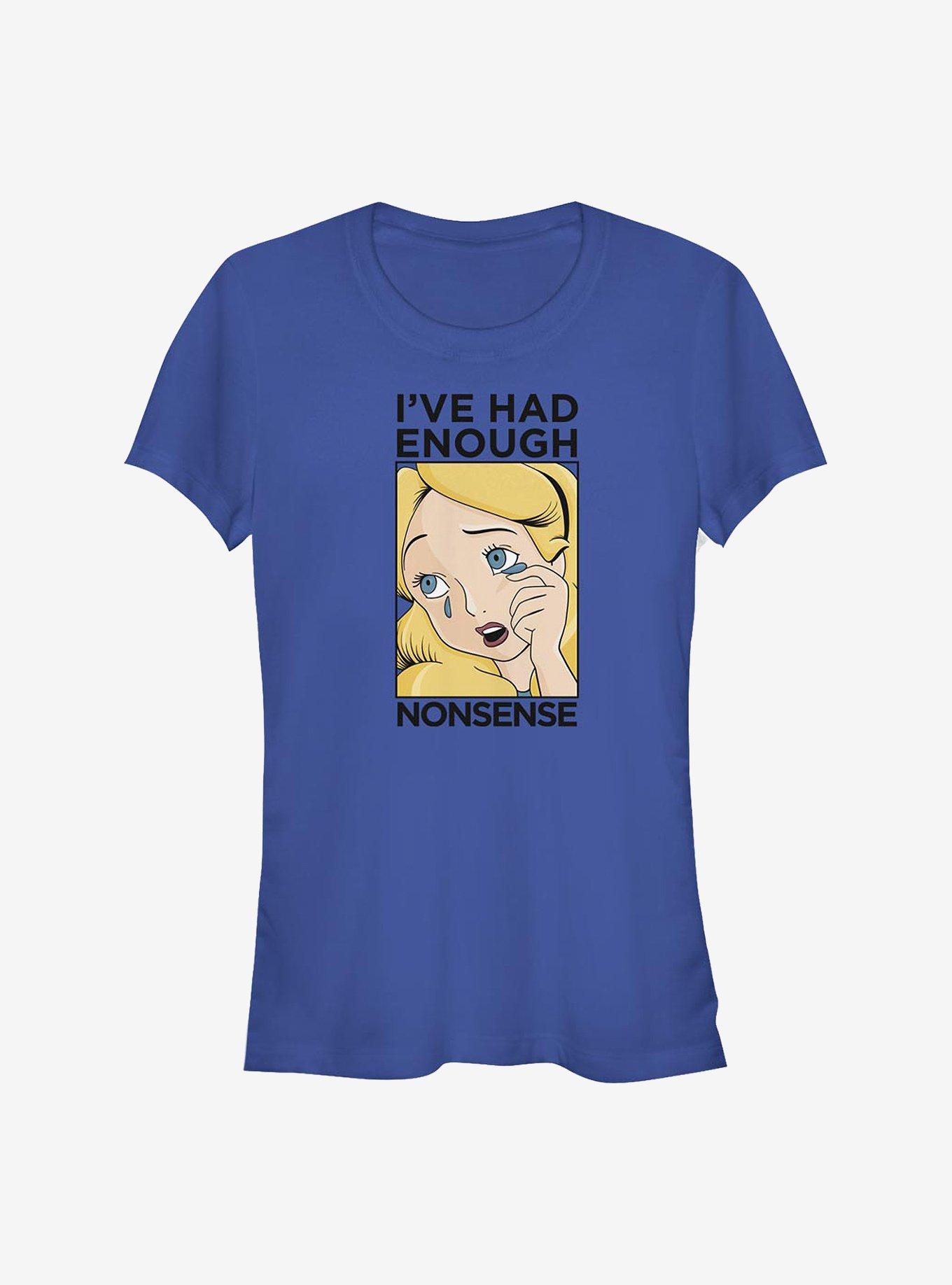 Disney Alice Wonderland Lichtenstein Girls T-Shirt